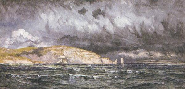 Off Old Harry's Rock (mk37), John brett,a.r.a